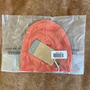 Kyte baby beanie in clementine